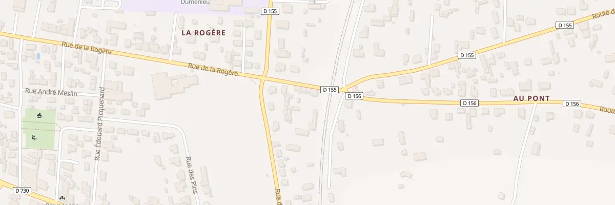 Plan du 38 Rue de la Rogère à Montendre