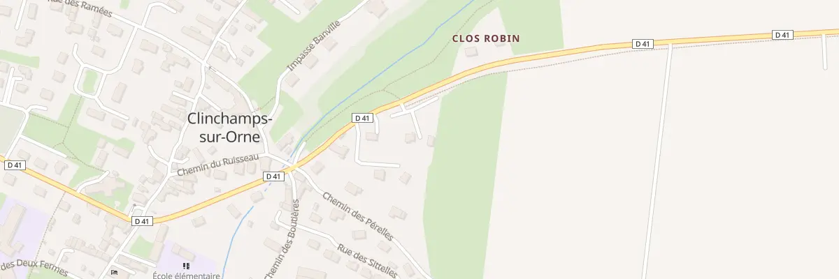 Plan du 36 Rue Géo Lefèvre à Laize-Clinchamps
