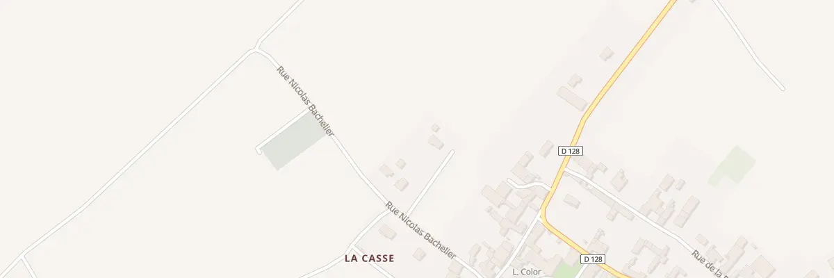 Plan du 12 Rue Nicolas Bachelier à Lonzac