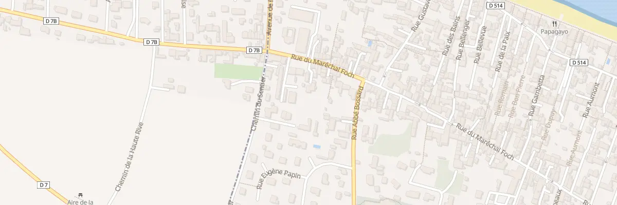 Plan du 127 Rue du Maréchal Foch à Saint-Aubin-sur-Mer