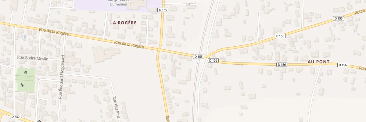 Plan du 36 Rue de la Rogère à Montendre