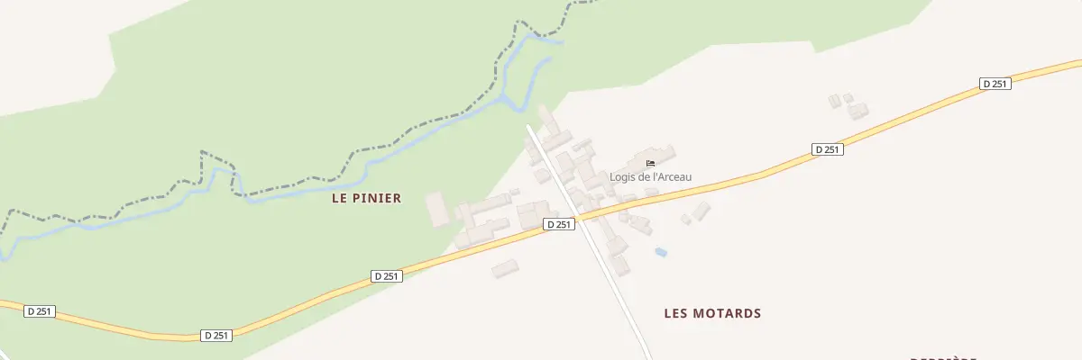 Plan du 9 Imp de la Fontaine à Celles