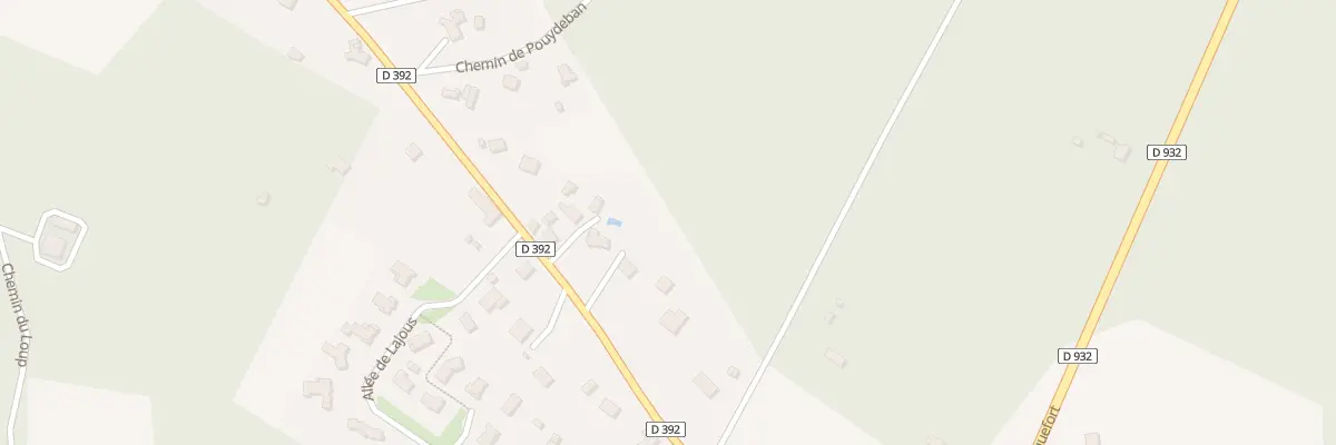 Plan du 605 Av du Grand Chemin à Lucbardez-et-Bargues