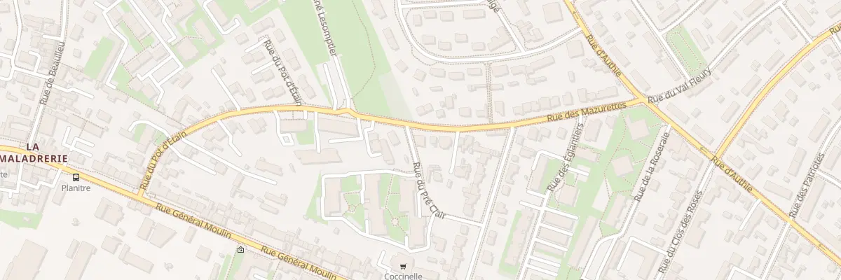 Plan du 37 Rue du Pot d’Étain à Caen