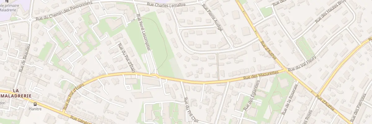 Plan du 19 Rue Cdt Antoine de Touchet à Caen