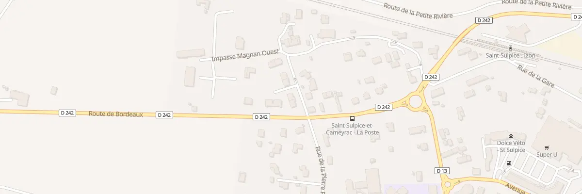 Plan du 25B Rue de Magnan-Nord à Saint-Sulpice-et-Cameyrac