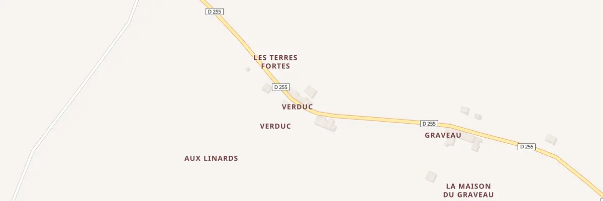 Plan du 10 Ham de Verduc à Tugéras-Saint-Maurice
