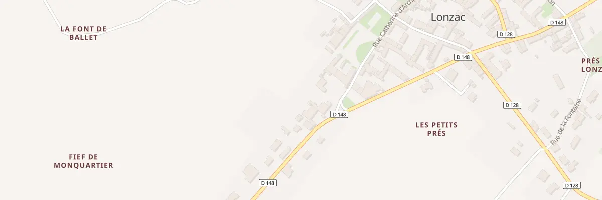 Plan du 14 Rue d’Assier à Lonzac