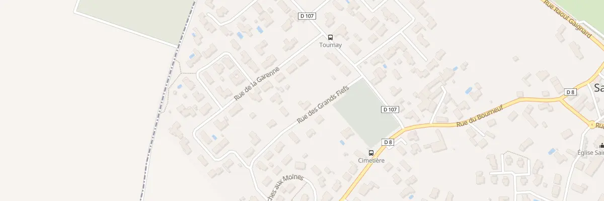 Plan du 96 Rue des Grands Fiefs à Saint-Gelais