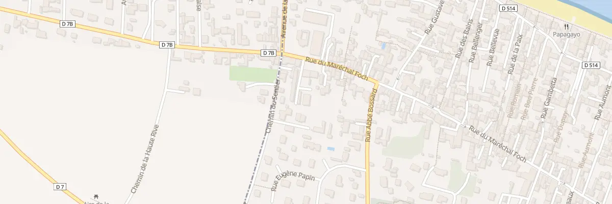 Plan du 131B Rue du Maréchal Foch à Saint-Aubin-sur-Mer