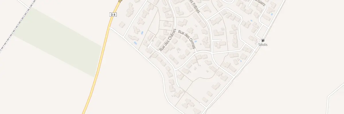 Plan du 8 Rue des Chênes à Saint-Gelais