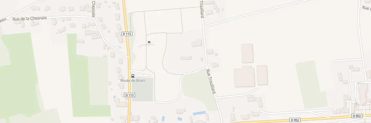 Plan du 1 Rue Trouillard à Loire-Authion