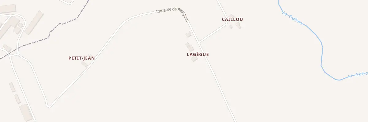 Plan du 275 Imp de la Lande à Pimbo