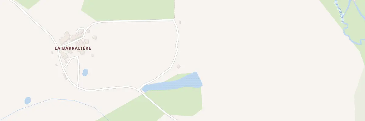 Plan du 5601 La Barralière à Saint-Aubin-le-Cloud