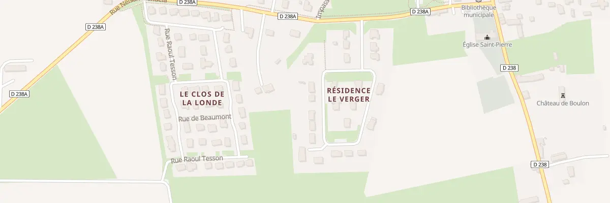 Plan du 333 Rue du Verger à Boulon