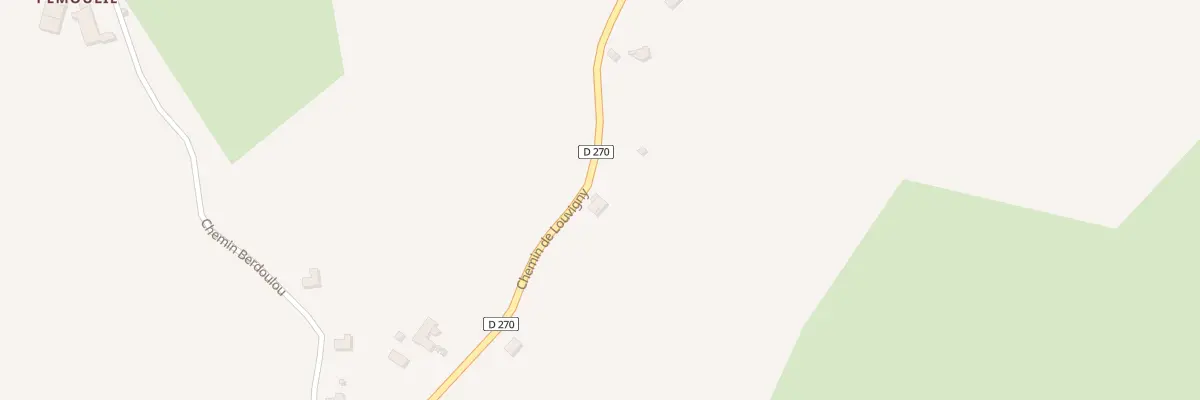 Plan du 30 Che de Louvigny à Séby