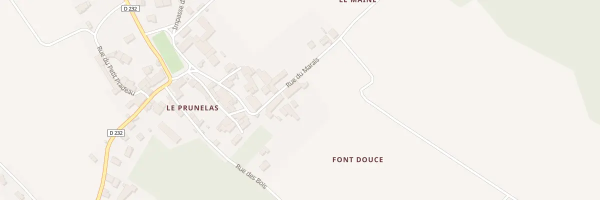 Plan du 8 Rue du Marais à Salignac-sur-Charente