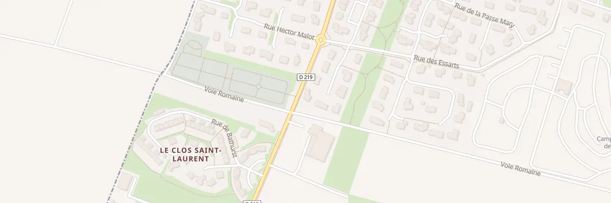 Plan du 7 Rue de la Passe de James à Saint-Aubin-sur-Mer