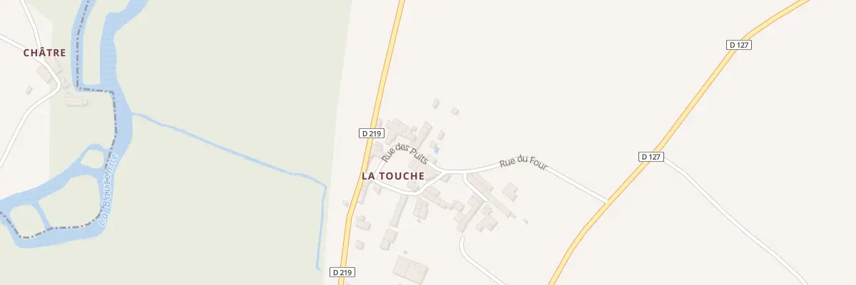 Plan du 4 Rue des Puits à Dampierre-sur-Boutonne