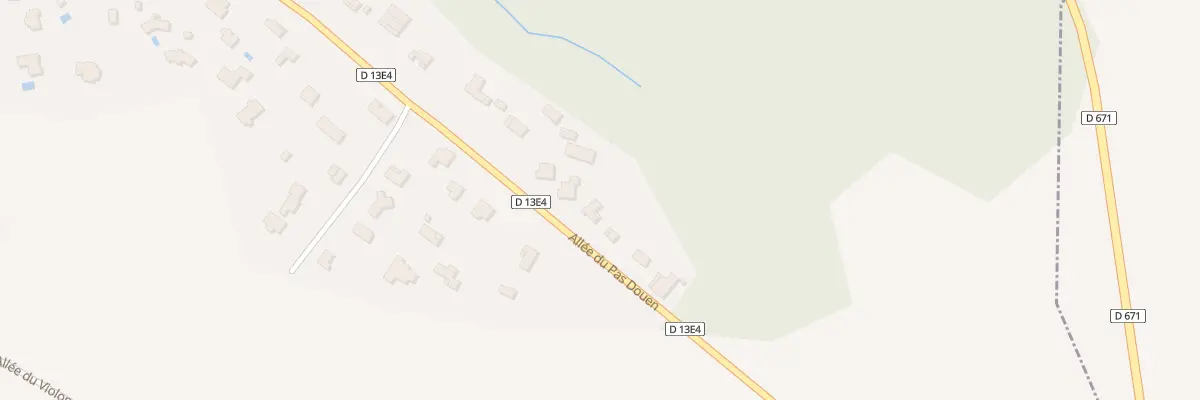 Plan du 51B All du Pas Douen à Bonnetan