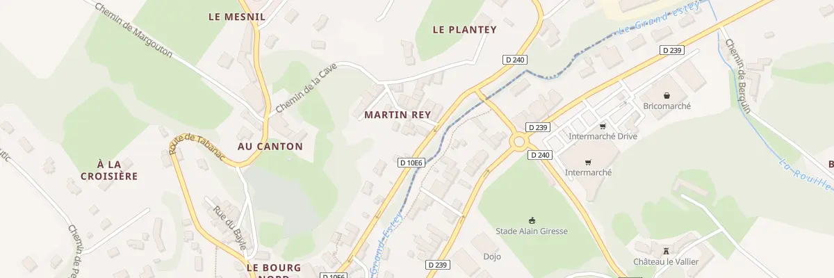 Plan du 37 Rue du Pont de Rose au Tourne