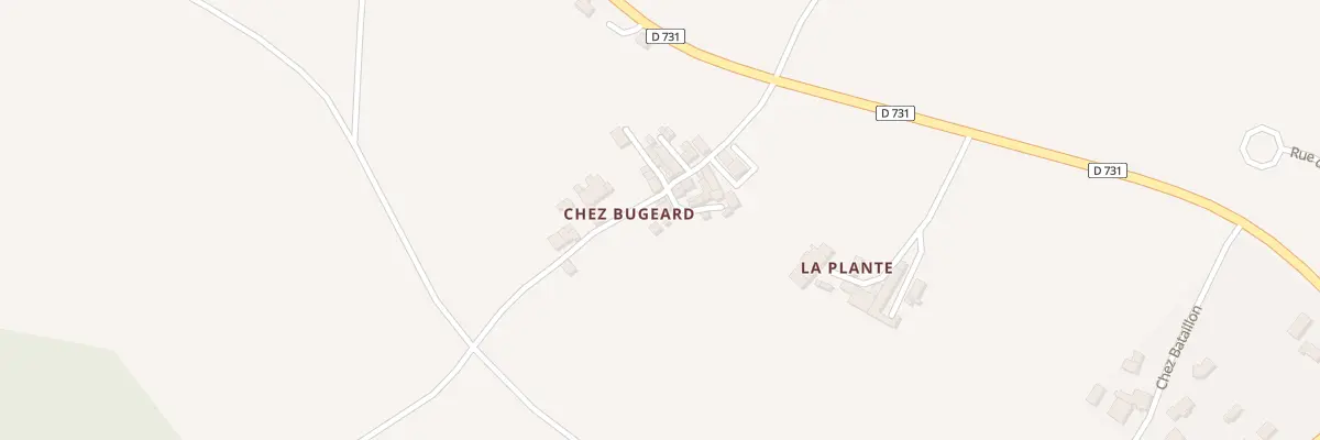 Plan du 7 Rue de Chez Bugeard à Val-de-Cognac