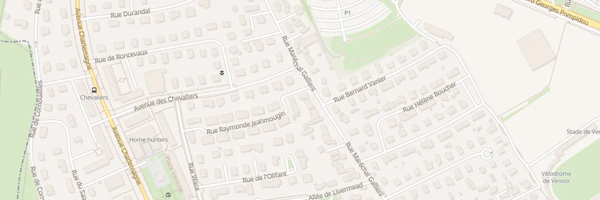 Plan du 59 Rue Maréchal Gallieni à Caen