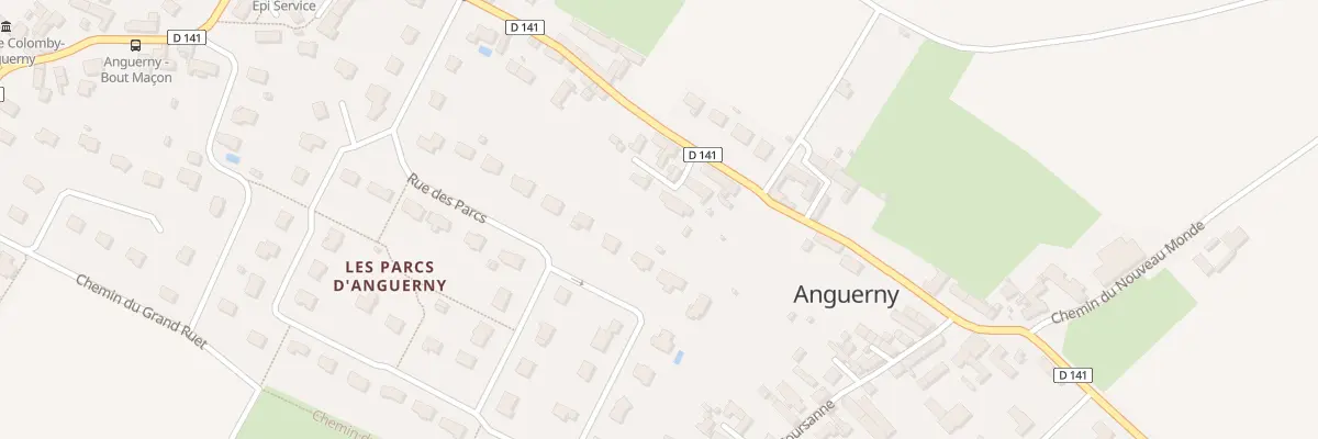 Plan du 14B Rue de l’Eglise Anguerny à Colomby-Anguerny