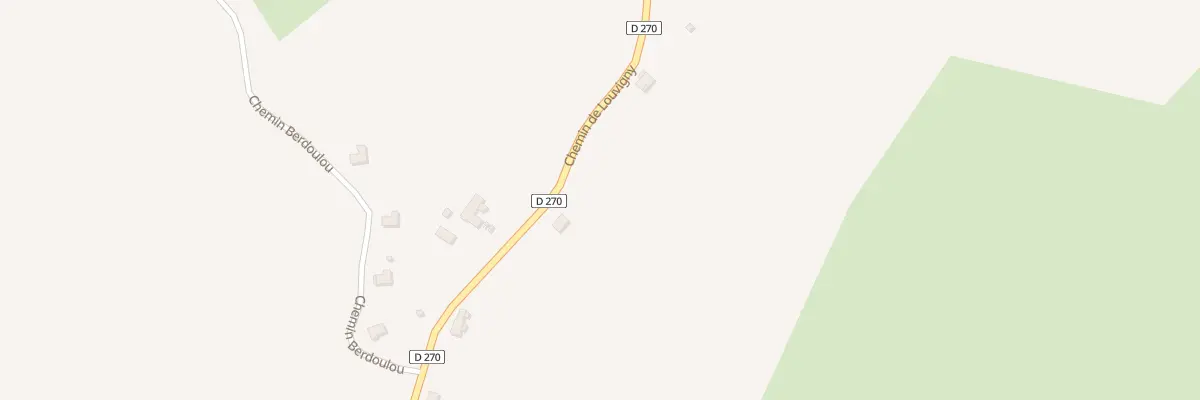 Plan du 28 Che de Louvigny à Séby