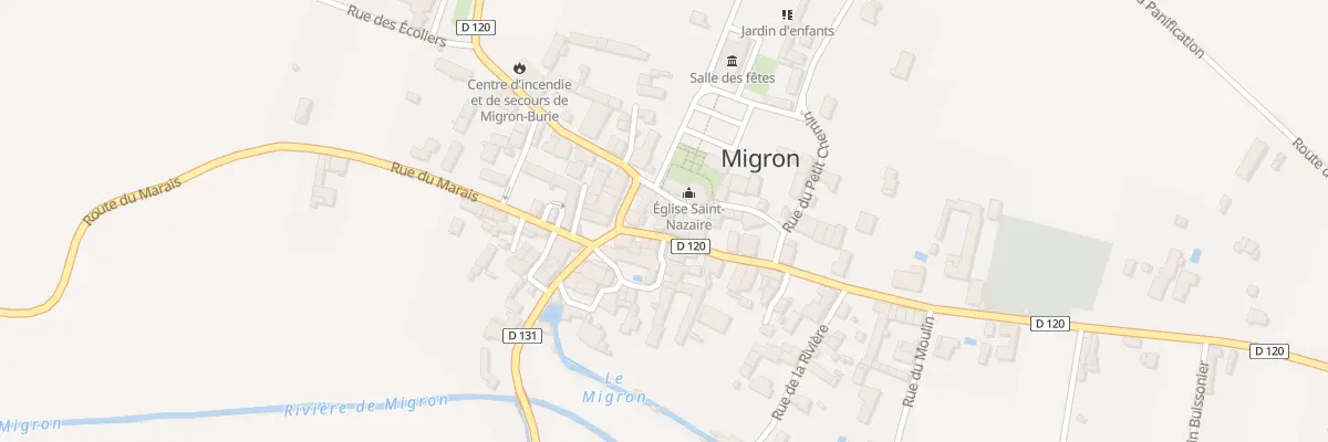 Plan du 5 Av de Saintonge à Migron