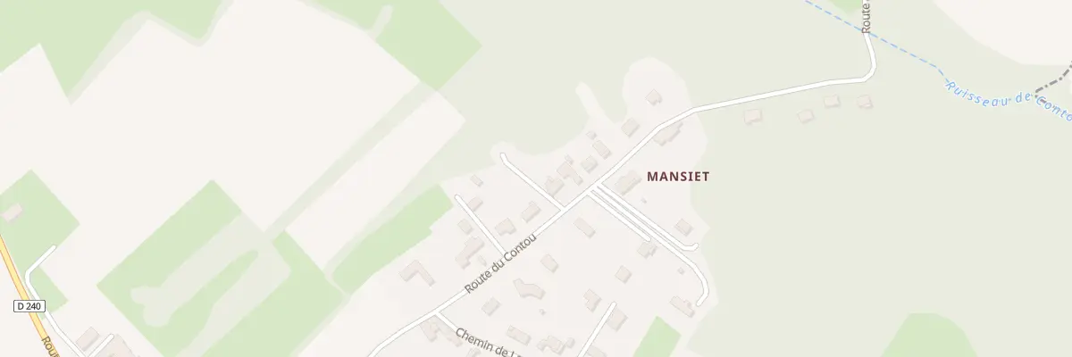 Plan du 864 Rte du Contou à Tabanac