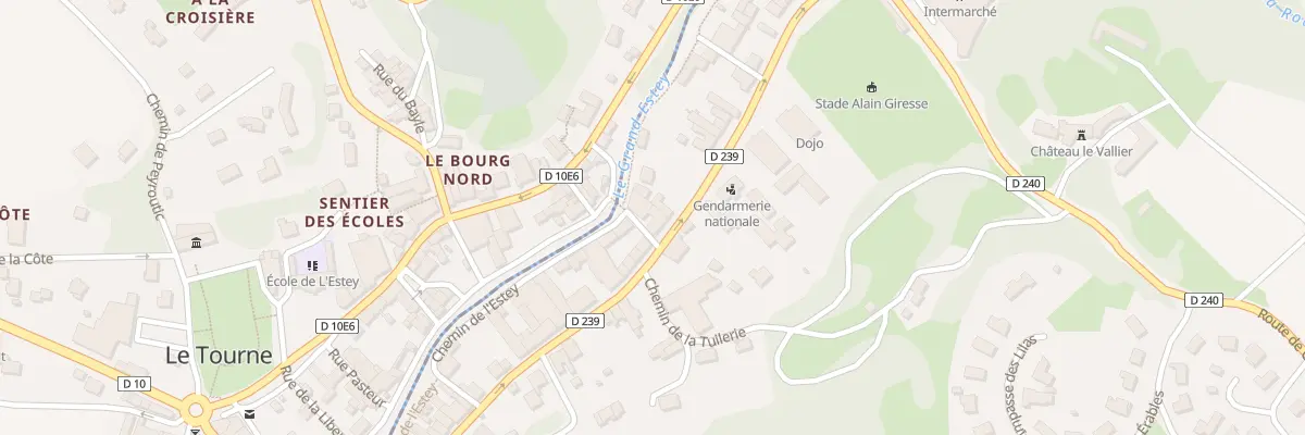 Plan du 1 Rue du Pont de Milon à Langoiran
