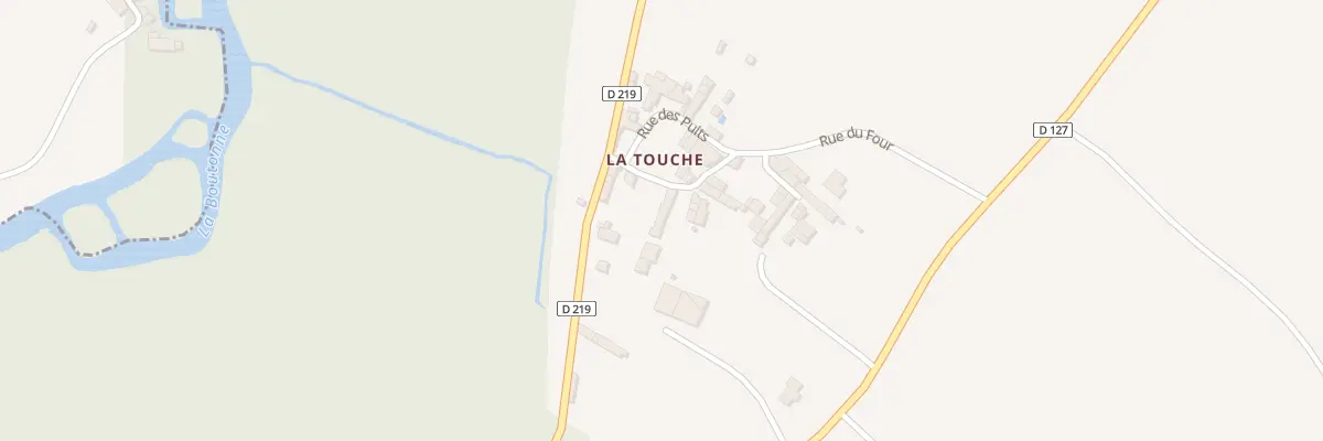 Plan du 6 Rue du Four à Dampierre-sur-Boutonne