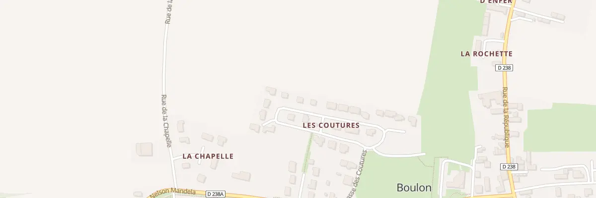 Plan du 248 Rue Hubertine Auclert à Boulon