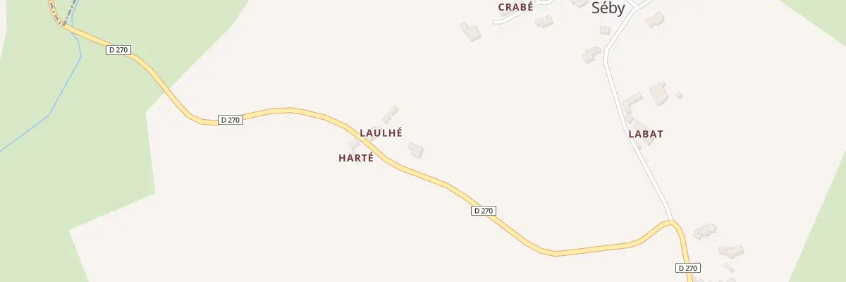 Plan du 42 Che de Louvigny à Séby