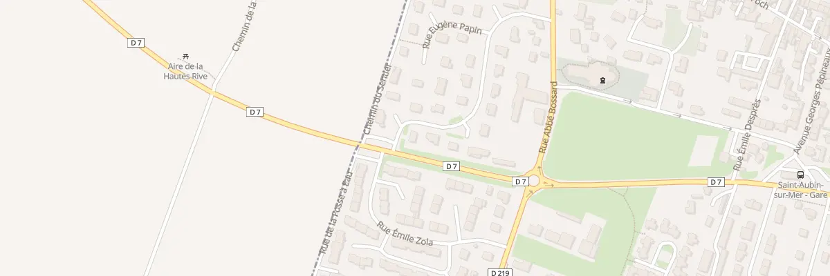 Plan du 10 Rue Eugène Papin à Saint-Aubin-sur-Mer