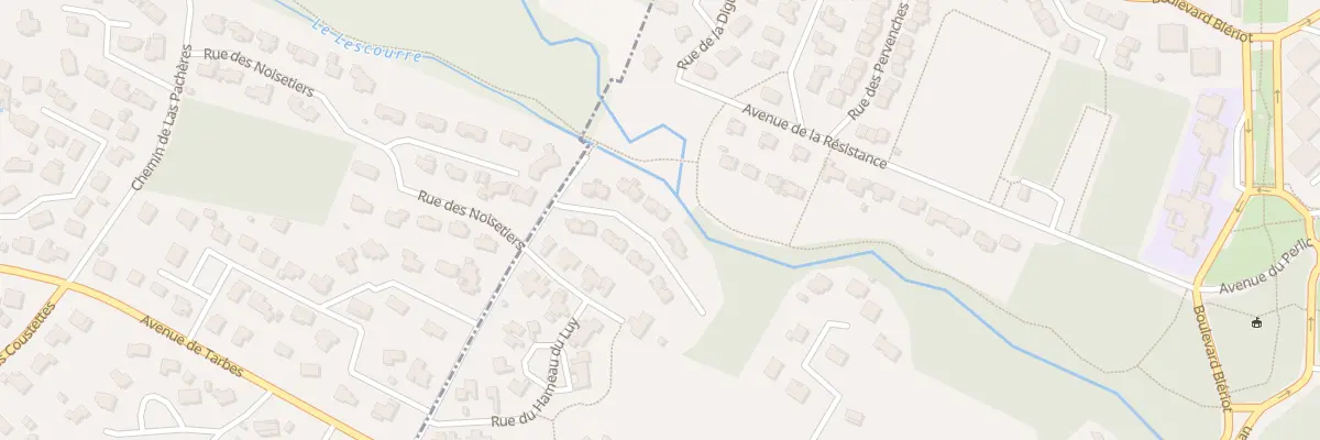 Plan du 8 All Bellerive à Lons