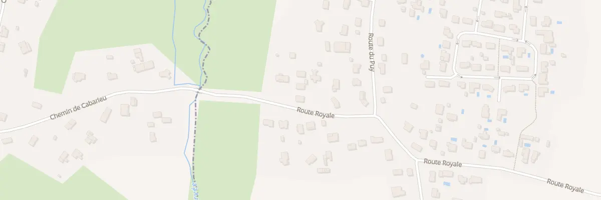 Plan du 3010 Rte Royale à La Lande-de-Fronsac