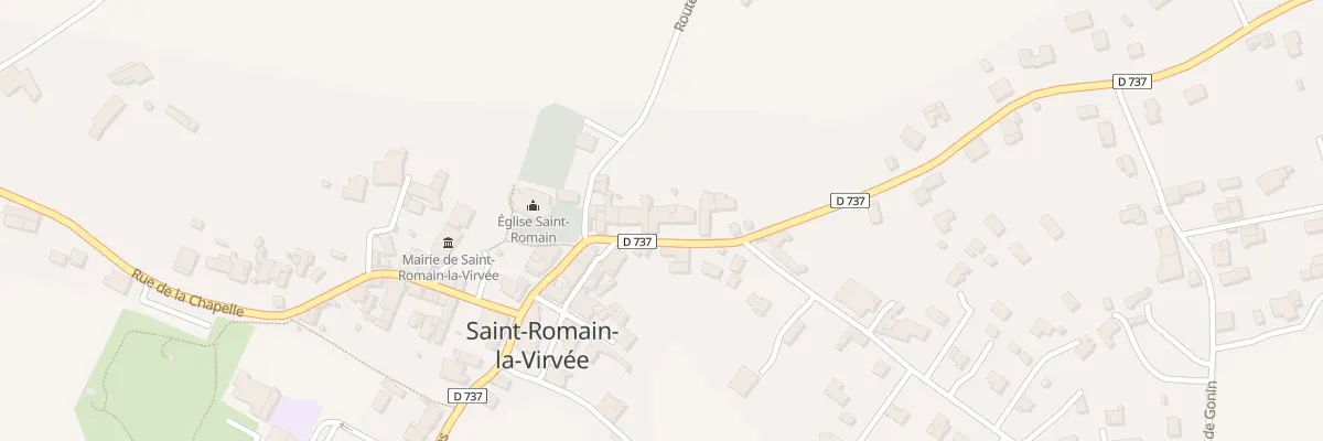 Plan du 130 Rte de Cadillac à Saint-Romain-la-Virvée