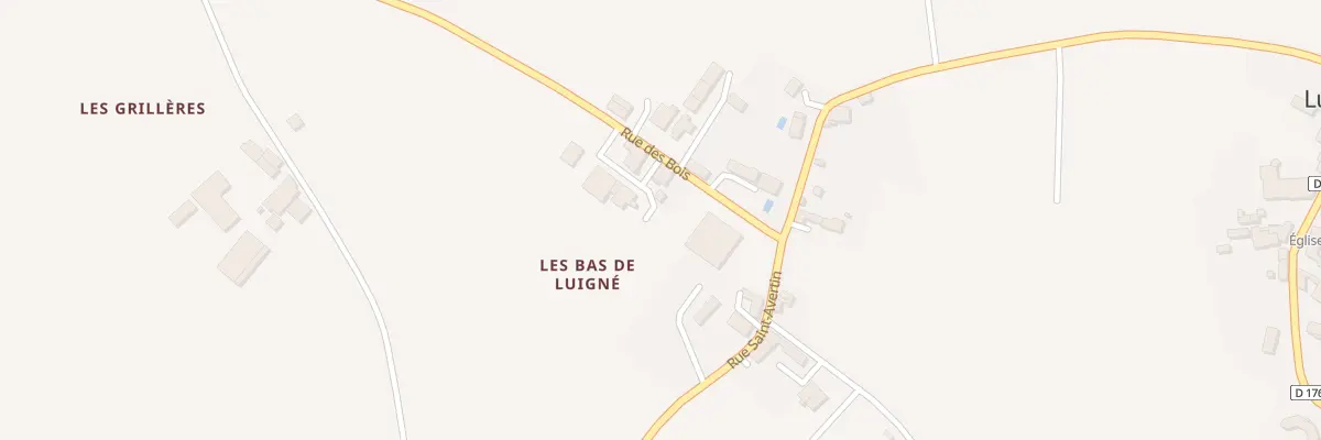 Plan du 2 Rue des Bois à Brissac Loire Aubance