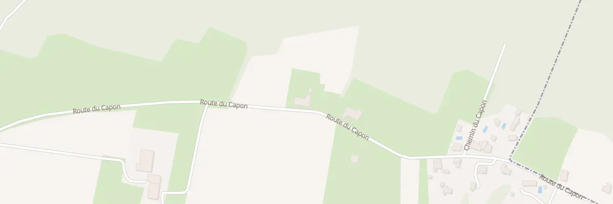 Plan du 444 Rte du Capon à Tabanac