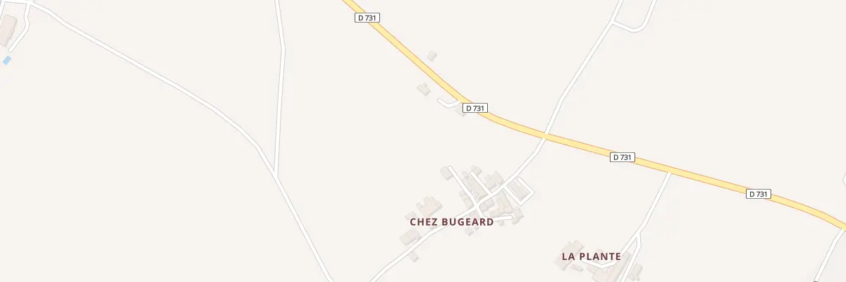 Plan du 8 Rue de Chez Bugeard à Val-de-Cognac