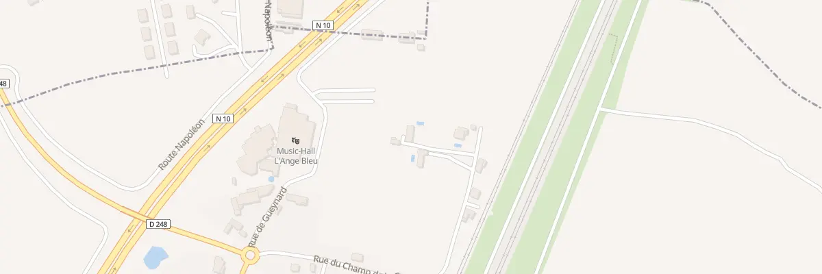 Plan du 39 Rue du Champ de la Croix à Gauriaguet