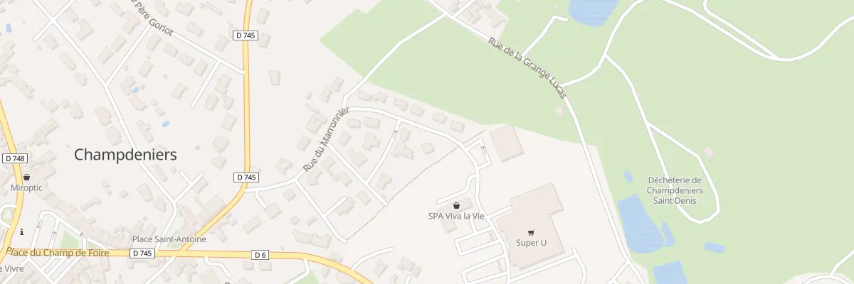 Plan du 15 Rue du Marronnier à Champdeniers