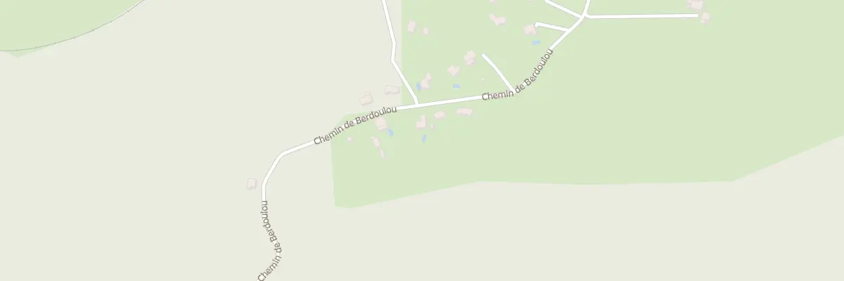 Plan du 151 Che de Berdoulou à Gan