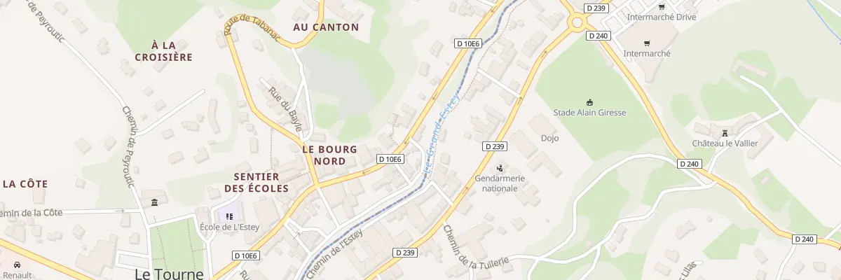 Plan du 10 Rue du Pont de Rose au Tourne