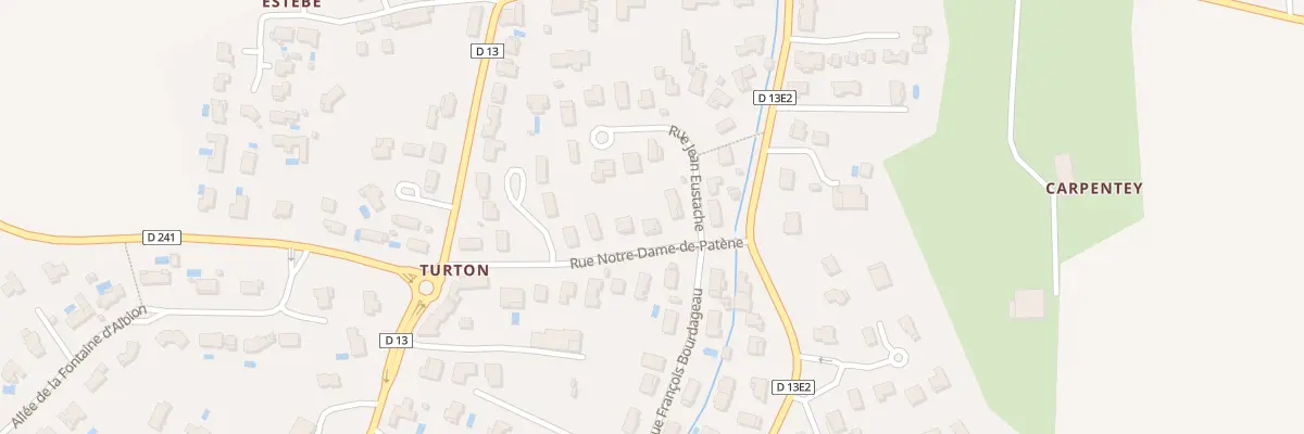 Plan du 9415 Rue Notre Dame de Patenne à Sallebœuf