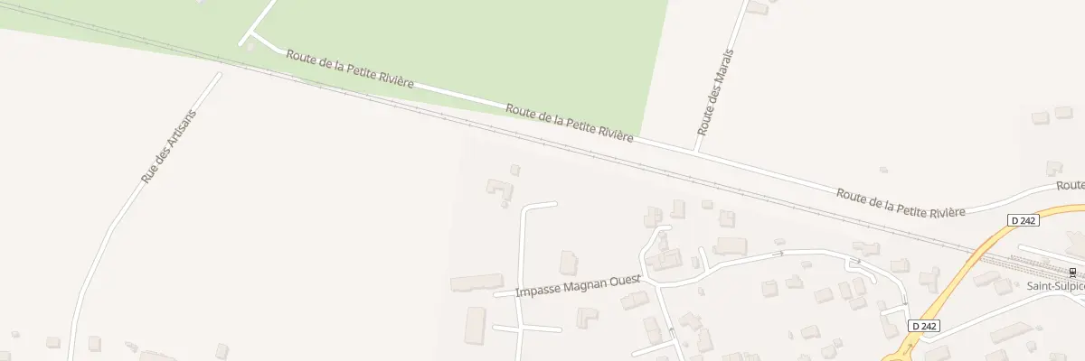 Plan du 11 Imp Magnan Ouest à Saint-Sulpice-et-Cameyrac