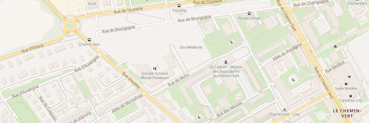 Plan du 5 Rue Hildegarde de Bingen à Caen