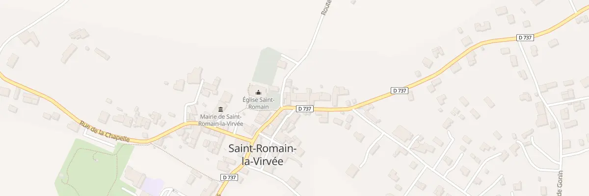 Plan du 100 Rte de Cadillac à Saint-Romain-la-Virvée